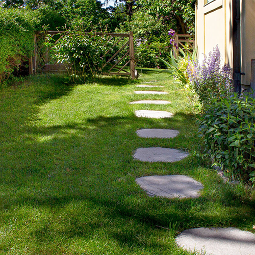 Legg dine tråkkheller i enkle trinn.