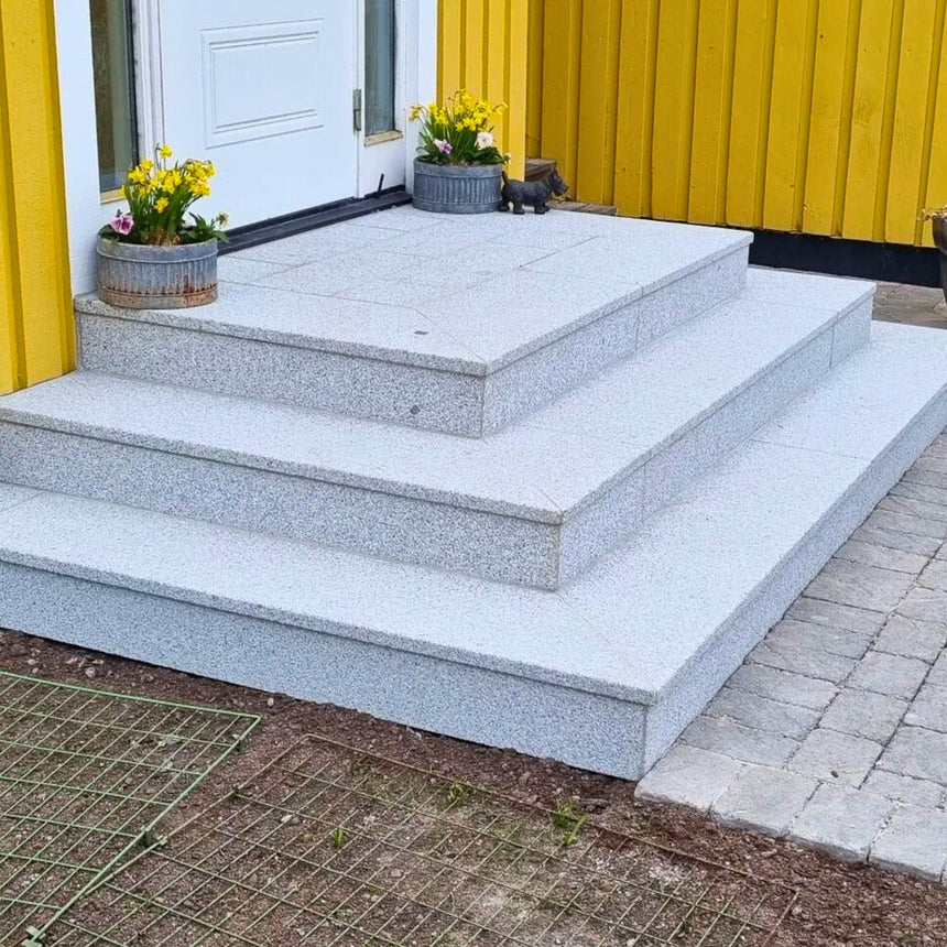 Trappetrinn Bergama Granitt Grå 1500