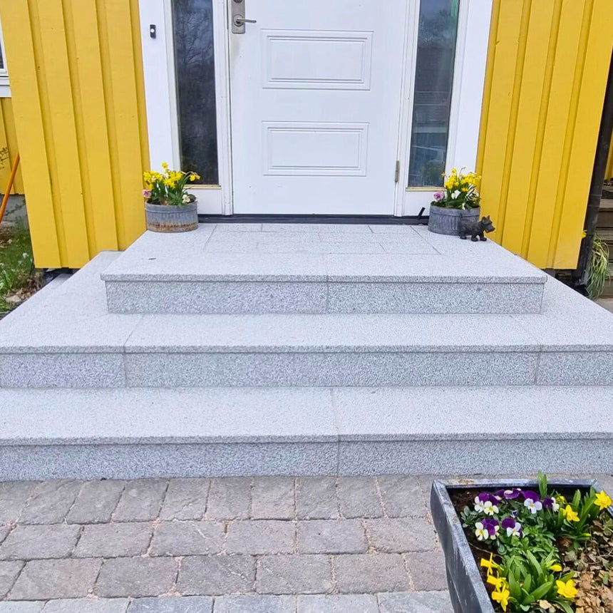 Trappetrinn Bergama Granitt Grå 1500