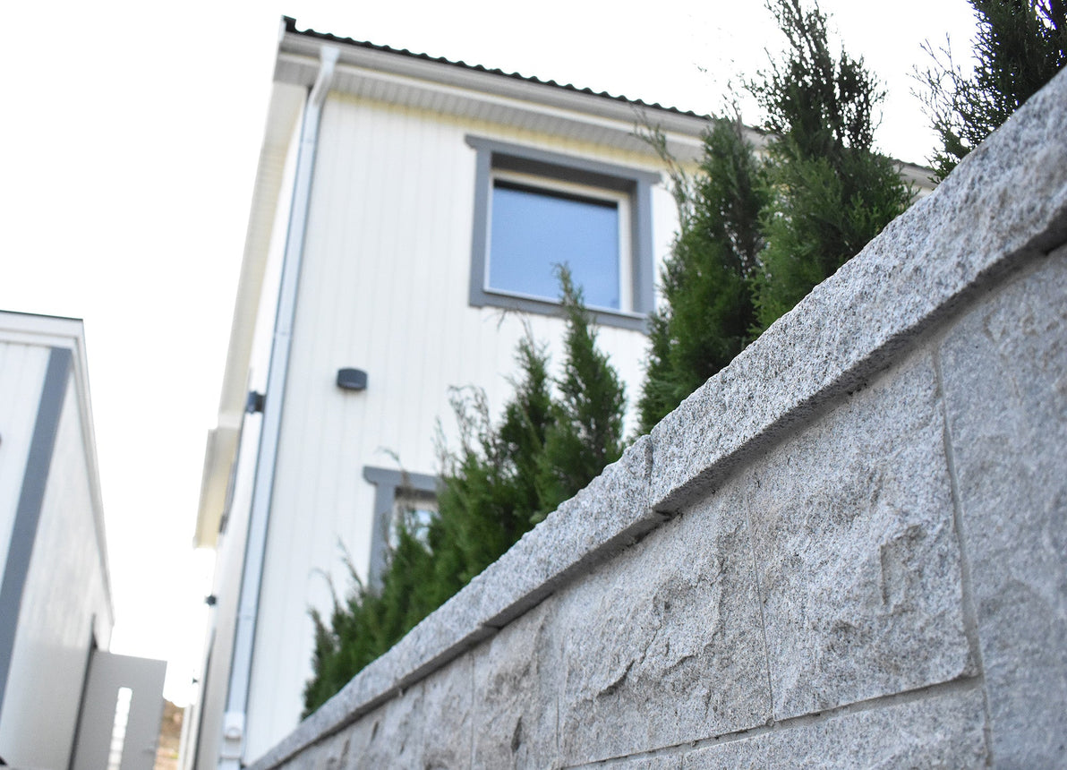 Toppstein Bergama Granitt Combi Grå