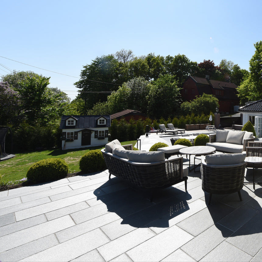 Oppdal Mørk Flis Natur Fallende 30x1-2cm