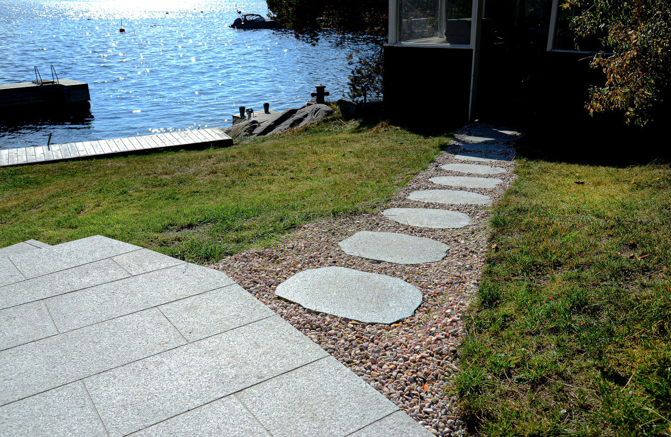 Granitthelle Bergama Grå 600x300