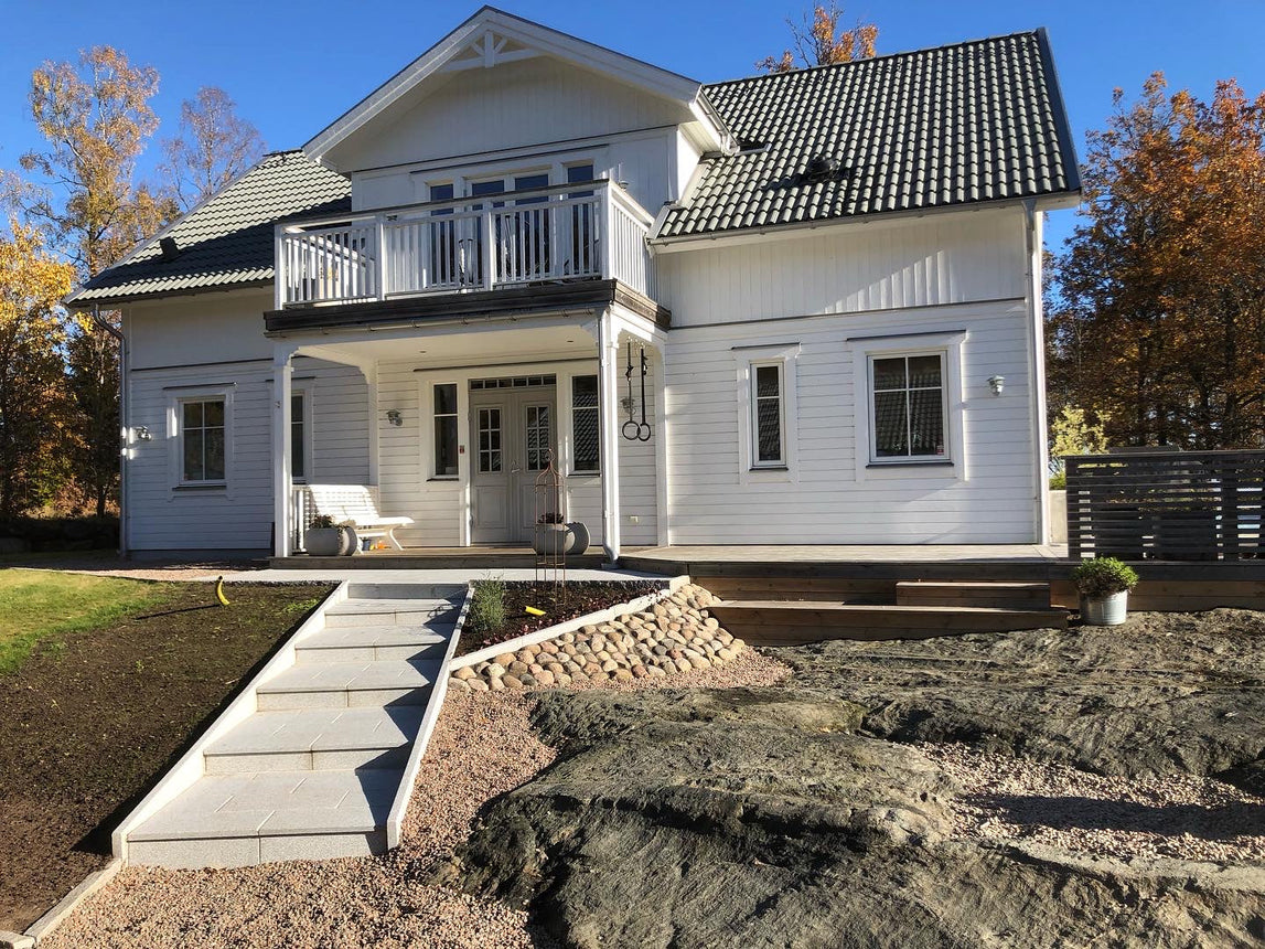 Granitthelle Bergama Grå 600x300