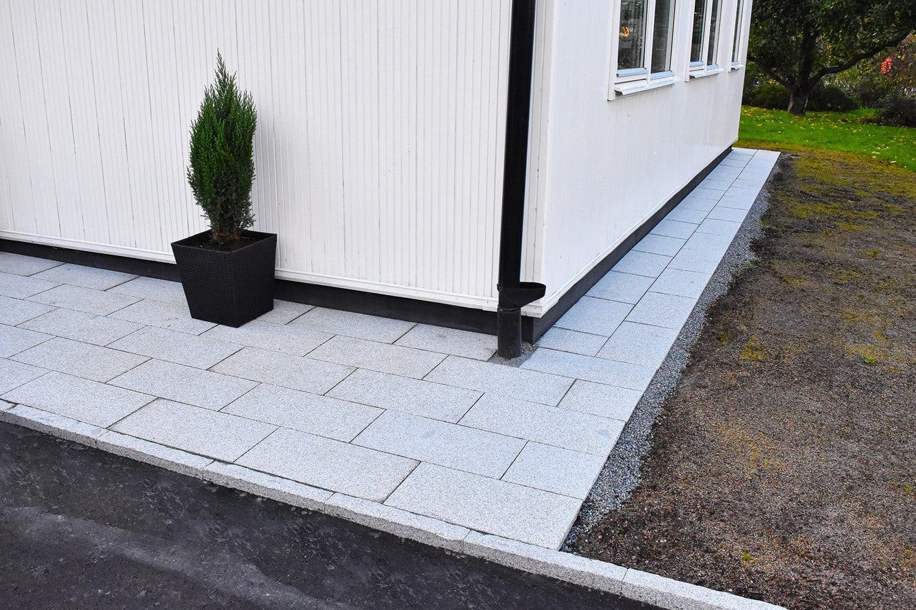 Granitthelle Bergama Grå 600x300