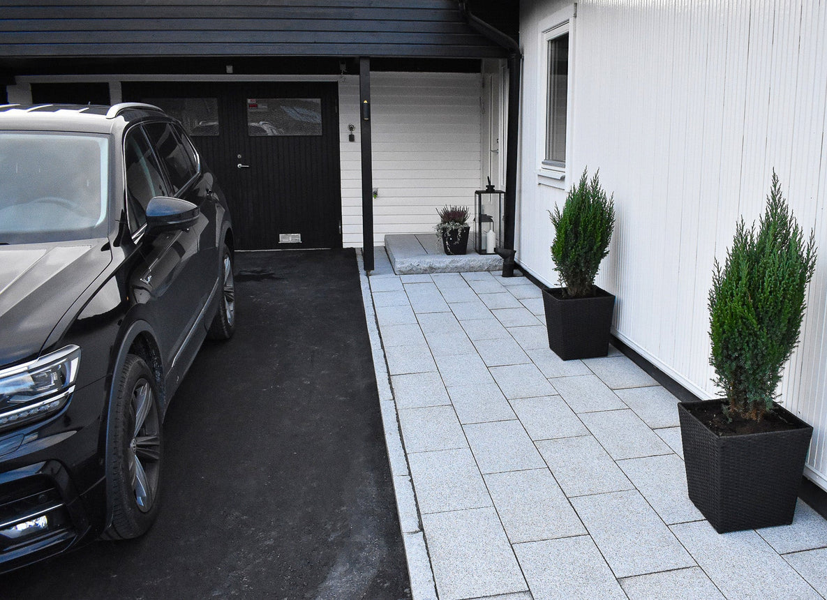 Granitthelle Bergama Grå 600x300