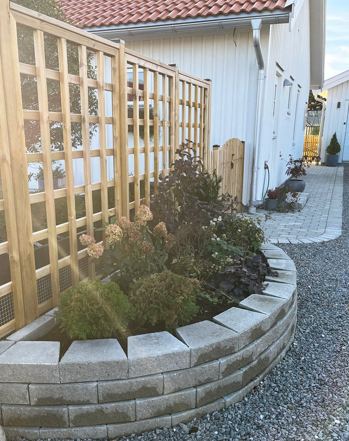 Støttemur Haga Mini Grå