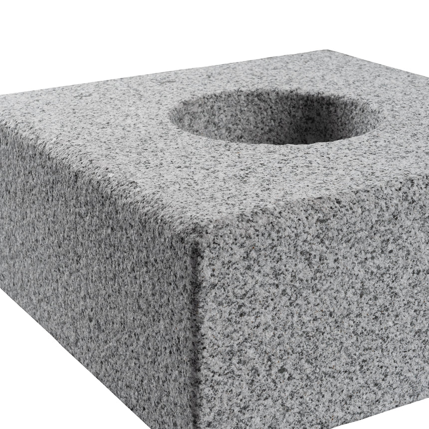 Stolpelement Bergama Granitt Grå Moderne 350x350x150