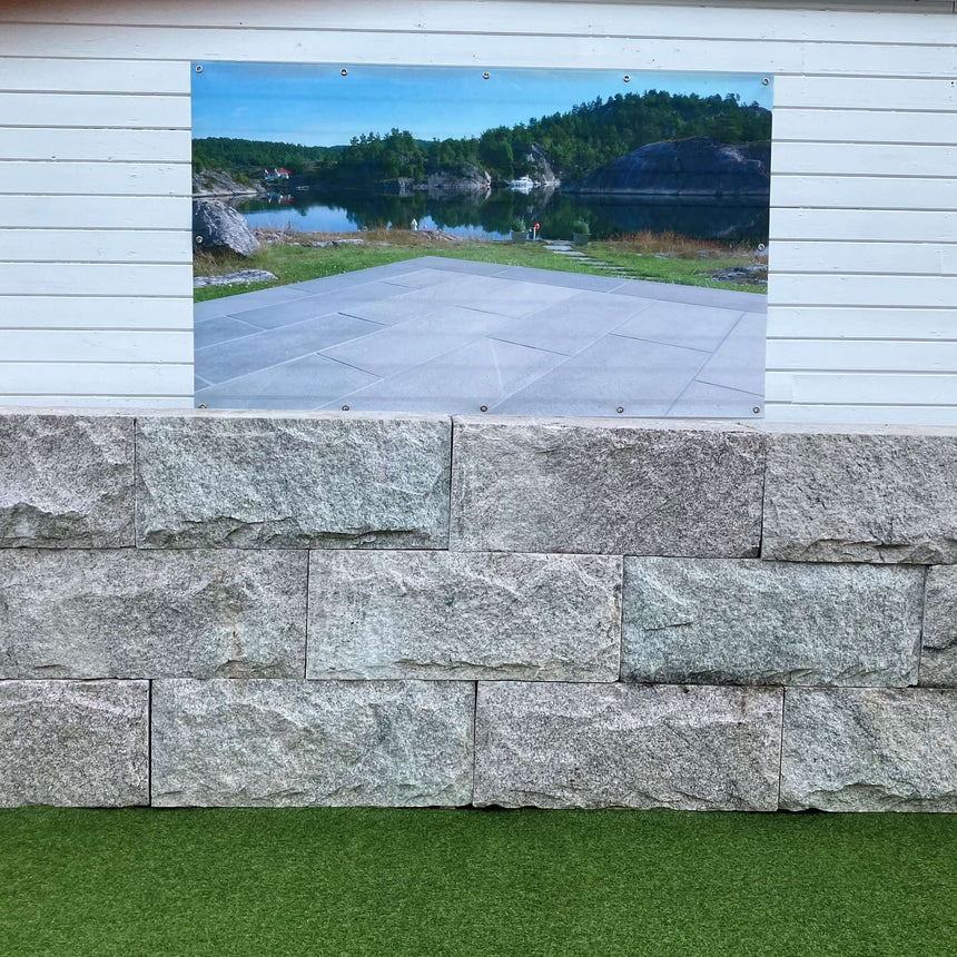 Granittmur 50/50