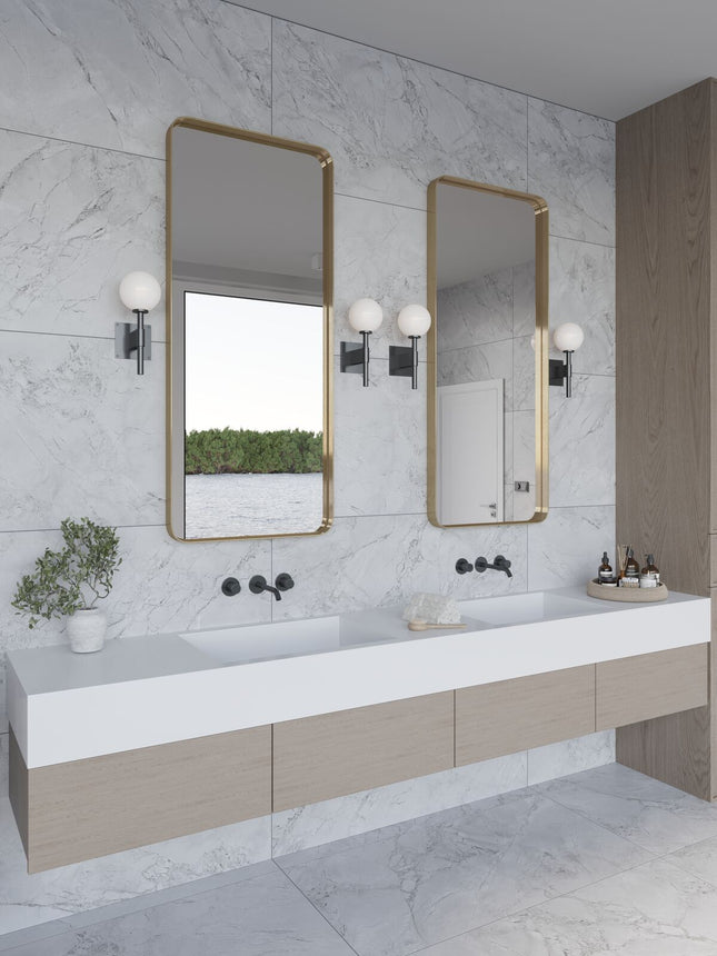 Sandby Sølv Flis 120x60