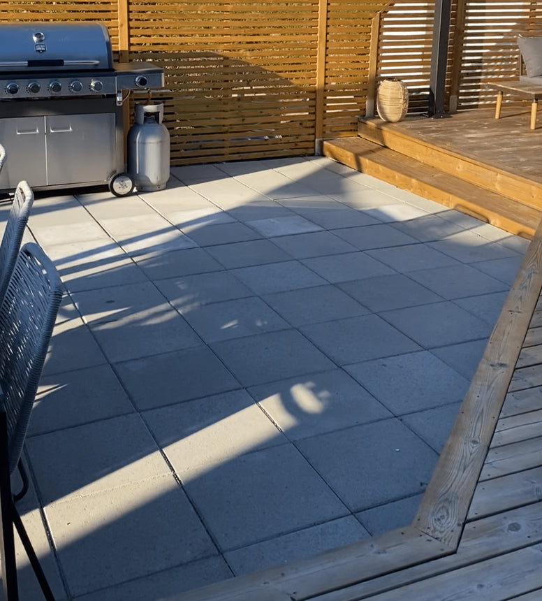 Glatt Betonghelle Grå