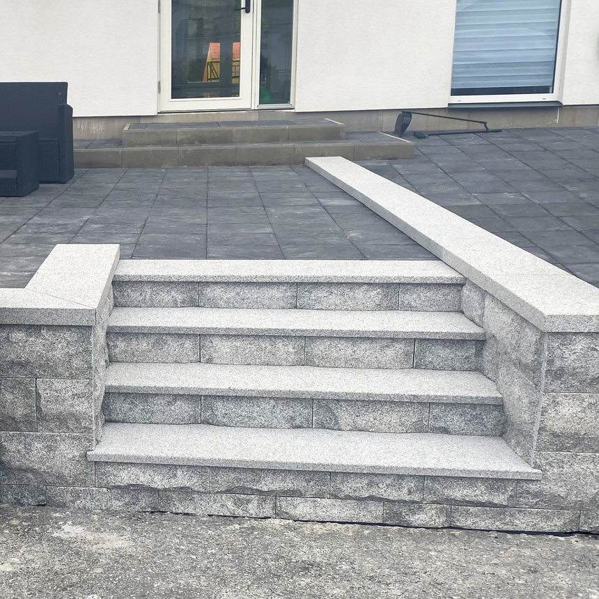 Trappetrinn Bergama Granitt Grå 1500