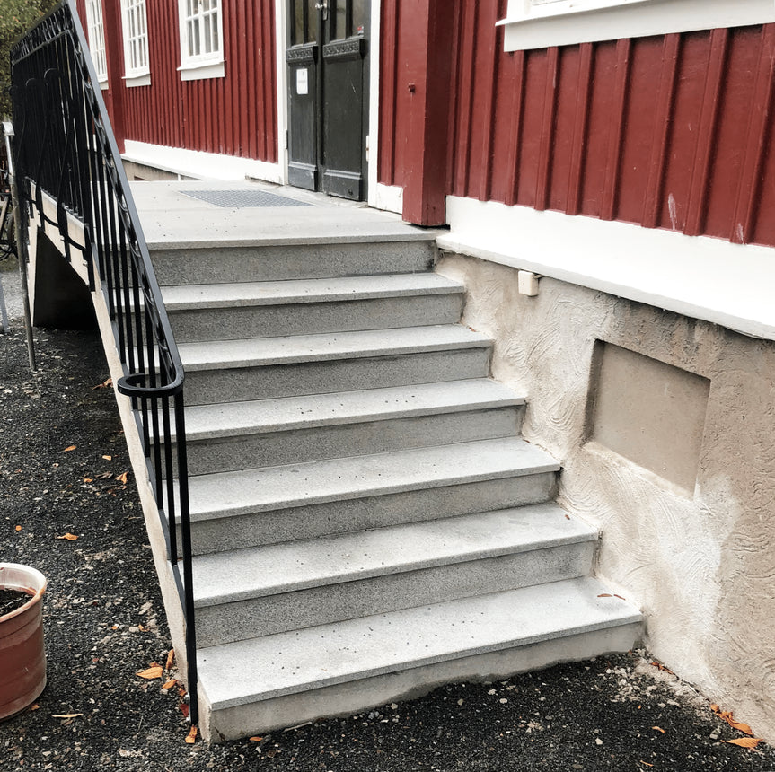 Trappetrinn Bergama Granitt Grå 1500